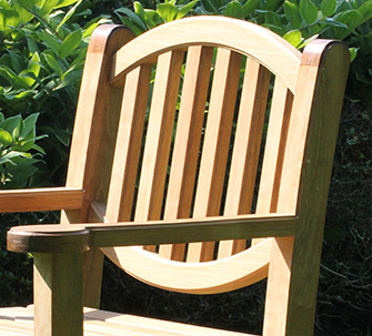 photo of Harlow & Macgregor Coventry teak dining chair in the British American style
